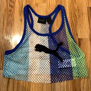 PUMA FENTY PUMA By Rihanna Mesh Crop Tank